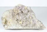 Purple Edge Fluorite Crystal Cluster - Qinglong Mine, China #186903-1